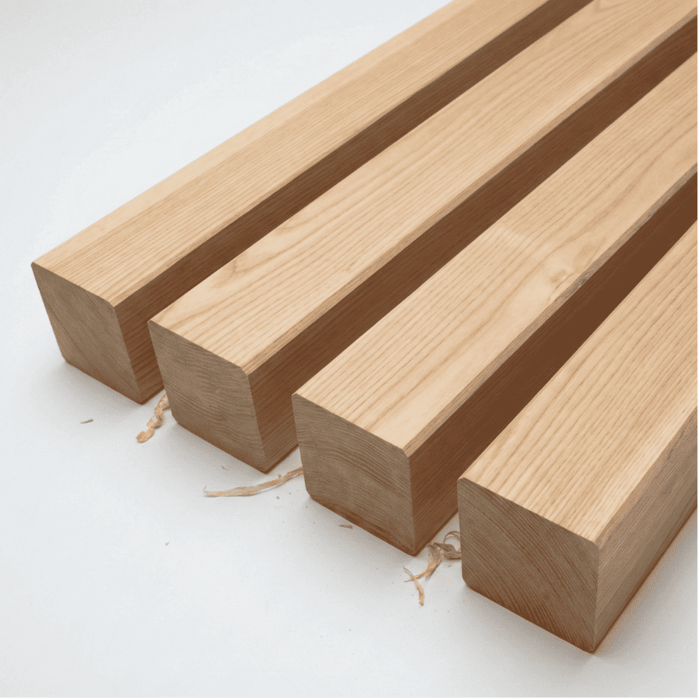 プレーナー使用後の木材